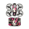 For DJI Neo Drone Body Remote Control Protective Sticker(Pink Rabbit)