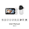 4.3" Wireless Video Baby Monitor with Night Vision & Temperature Sensor (EU)