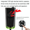 3 In 1 Wireless Bicycle Code Meter Lamp Strong Light Front Light, Colour: Upgrade Floating (Green)