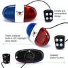 XC-325 Electronic Bell Bicycle Lamp 4 Tone Speaker