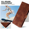 For iPhone 15 Lace Floral Embossed Magnetic Buckle Leather Phone Case(Brown)
