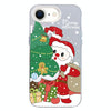 For iPhone 7 / 8 / SE 2020 2022 Christmas Series PC Full Coverage Pattern Phone Case(CW058 White)