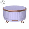 Ultrasonic Aromatherapy Diffuser Humidifier Essential Oil Diffuser AU Plug(Purple Flower Dot)