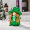 St. Patrick Day Faceless Doll Party Decoration Props Doll Ornament(Braids)