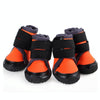 Dog Shoes Non-Slip Booties for Hiking & Climbing, Orange Size 7 (7cm)