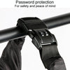 30L Outdoor Riding Motorcycle Helmet Bag Large Capacity Waterproof Combination Lock Storage Pack(Black)