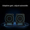 Havit A20 Plus Colorful Ambient Light Wired Computer Audio Stereo Surround Sound Speaker, Style: Black