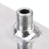 Car Modified Aluminum Alloy Vice Water Tank(Silver)