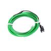 1M Cold Light Flexible LED Strip Light For Car Decoration(Green Light)