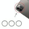 iPhone 12 Pro Max Camera Lens Protector (Aqua Blue, 3 Pack)