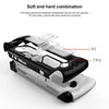 For ASUS Rog Ally Game Console PC+TPU Protective Case Cover With Bracket(Black+Transparent)