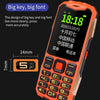 K1+ 4G Elder Rugged Phone, 2.6 inch, 1500mAh Battery, LED Flashlight, Network: 4G, Dual SIM, SOS, Plug:EU Plug(Black)
