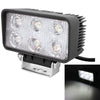 LML-1518 18W 1260-1350LM Epistar 6 LED White 30 Degree Spot Beam Car LED Light Waterproof IP67, DC 10-30V