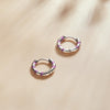 S925 Sterling Silver Mini Ribbon Ear Buckle Women Earrings