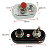 Motorcycle Modification Accessories Handlebar Switch Headlights Spotlights Overtaking Lights Power Off Start Ignition Horn Combination Switch, Specification: Single Switch Black
