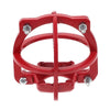Red 6-Point Fire Sprinkler Guard Cover - Alloy