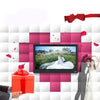 15.6 inch FHD LED Display Digital Photo Frame with Holder & Remote Control, MSTAR V53 Program, Support USB / SD Card Input(Black)