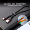 IVON CA81 8 Pin Fast Charging Data Cable, Length: 33cm (Black)