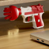 Rock Paper Scissors Board Game Party Props Decompression Toy(Red)