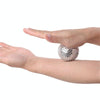 1 Pair Magnetic Massage Ball Relax Muscle Finger Plantar Pressure Massage Stab Ball, Size:4.7cm(Gold)