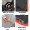 INOXTO Outdoor Cycling Off-Road Multifunctional Hydration Backpack, Size: Small(Dark Gray With Orange)