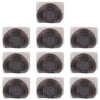 iPhone 11 Pro/Max Mic & Flash Dust Mesh (10-Pack, Black)