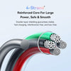 Baseus Discolor Series 2.4A USB to 8 Pin Fast Charging Cable, Cable Length:1m(Black)