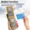 For Samsung Galaxy A36 Twill Fabric Leather Vertical Flip RFID Card Bag Phone Case(Khaki)