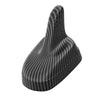 Car Decoration Shark Fin Modified Antenna Roof Tail Wing, Specification: Black Carbon Pattern