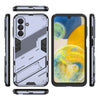 For Samsung Galaxy A26 5G Punk Armor 2 in 1 PC + TPU Shockproof Phone Case with Invisible Holder(Grey)