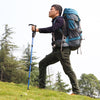 Aotu AT7555 108cm Outdoor Camping Aluminum Alloy T Handle Lock 4 Alpenstock(Red)