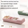 TR017 Portable Medicine Cutter Portable Mini 7 Days Sealed Separate Medicine Box(White)