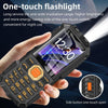 Q7+ 4G Elder Keypad Rugged Phone, 1.77 inch, 16800mAh, 21 Keys,  SOS, FM, Network: 4G, Dual SIM(Green)
