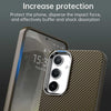 For Samsung Galaxy S23 FE 5G Carbon Fiber Series IMD Phone Case(Brown)