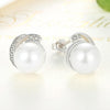 Pearl Earrings Jewelry S925 Sterling Silver Earrings