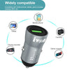 IVON CC39 18W 3.1A QC 3.0 USB Car Charger + 1m USB to 8 Pin Fast Charge Data Cable Set