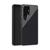For Samsung Galaxy S25 Ultra 5G ABEEL C Carbon Fiber Series 6D Micro Relief MagSafe Phone Case(Black Grey)