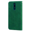 For Xiaomi Redmi 8 Frosted Business Magnetic Horizontal Flip PU Leather Case with Holder & Card Slot & Lanyard(Green)