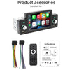 SWM-160C 5 inch Car Bluetooth 5.1 Wired MP5 Player Support Phone Mirror Link / Steering Wheel Control