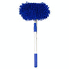 Chenille Water Brush Telescopic Rotary Roller Brush Cleaning Mop(Royal Blue)