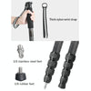 BEXIN P285-C Portable Travel Outdoor DSLR Camera Carbon Fiber Monopod Holder (Black)