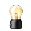 Creative Retro Charging USB Bedside Atmosphere Kitchen Cabinet Night Light(Black)