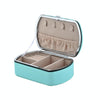 HN-001 Travel Portable Ring Lipstick Jewelry Storage Box(Necklace Version Blue)