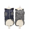 Grey XL Dog Winter Coat - Warm, Padded Cotton Jacket