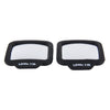 2 PCS 270 Degree Wide-angle Lens Magnetic Adjustable Rear View Mirror