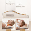 Multifunctional Mini Massage Pillow Neck and Shoulder Cervical Massager, Plug Type:UK Plug(Black)