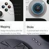 8BitDo Wireless 2.4G Gaming Controller With Charging Dock For PC / Windows 10 / 11 / Steam Deck(White)