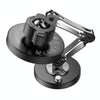 hoco HW26 Jacques Metal Magnetic Wireless Fast Charging Car Center Console Holder(Black)