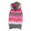 Festive Hooded Pet Christmas Sweater, Size L