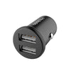 Mcdodo CC-3851 Dual USB Ports Smart Car Charger, For iPhone, iPad, Samsung, HTC, Sony, LG, Huawei, Lenovo, and other Smartphones or Tablet(Black)